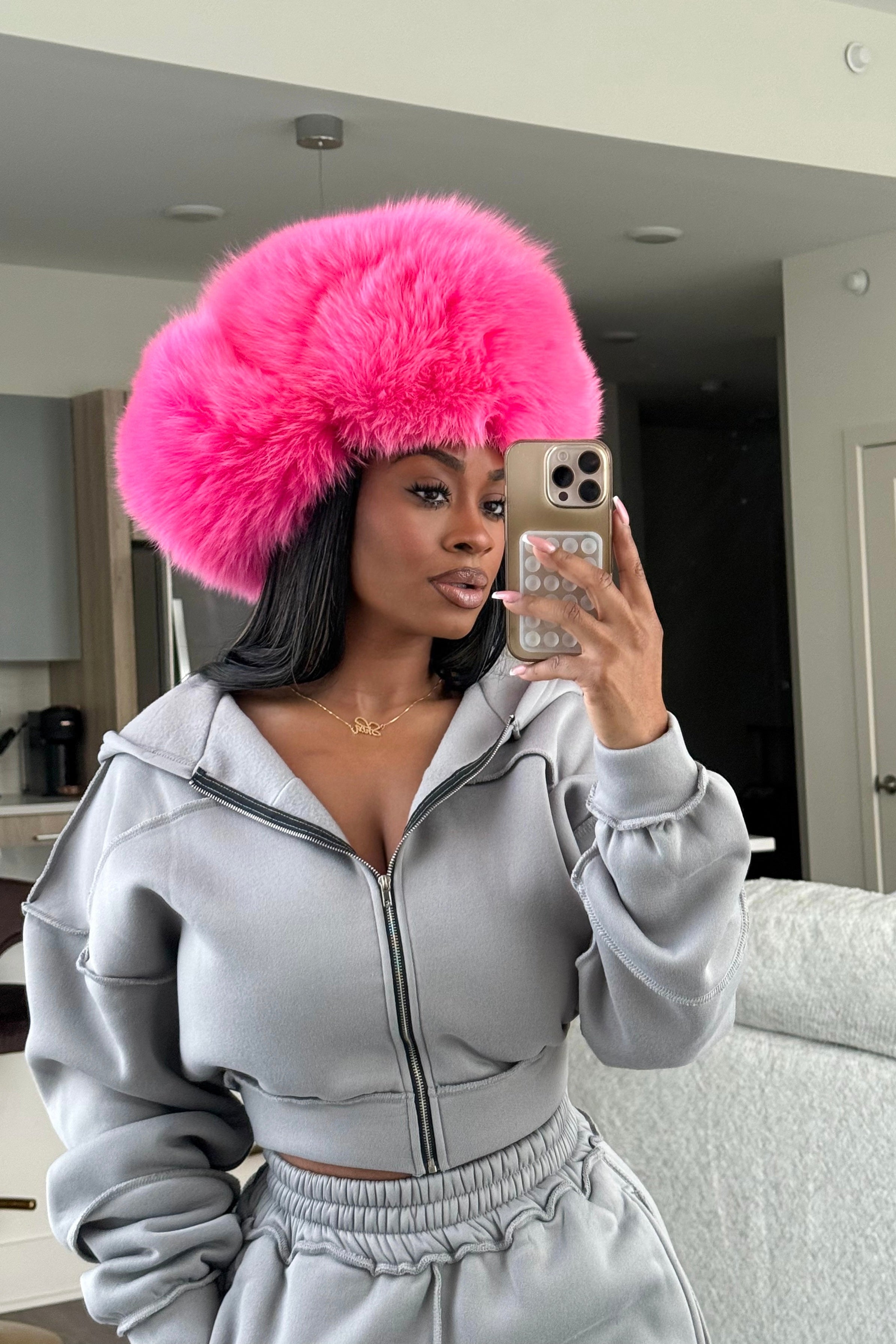 SE Fox Fur Trapper Hat – LYS Boutique