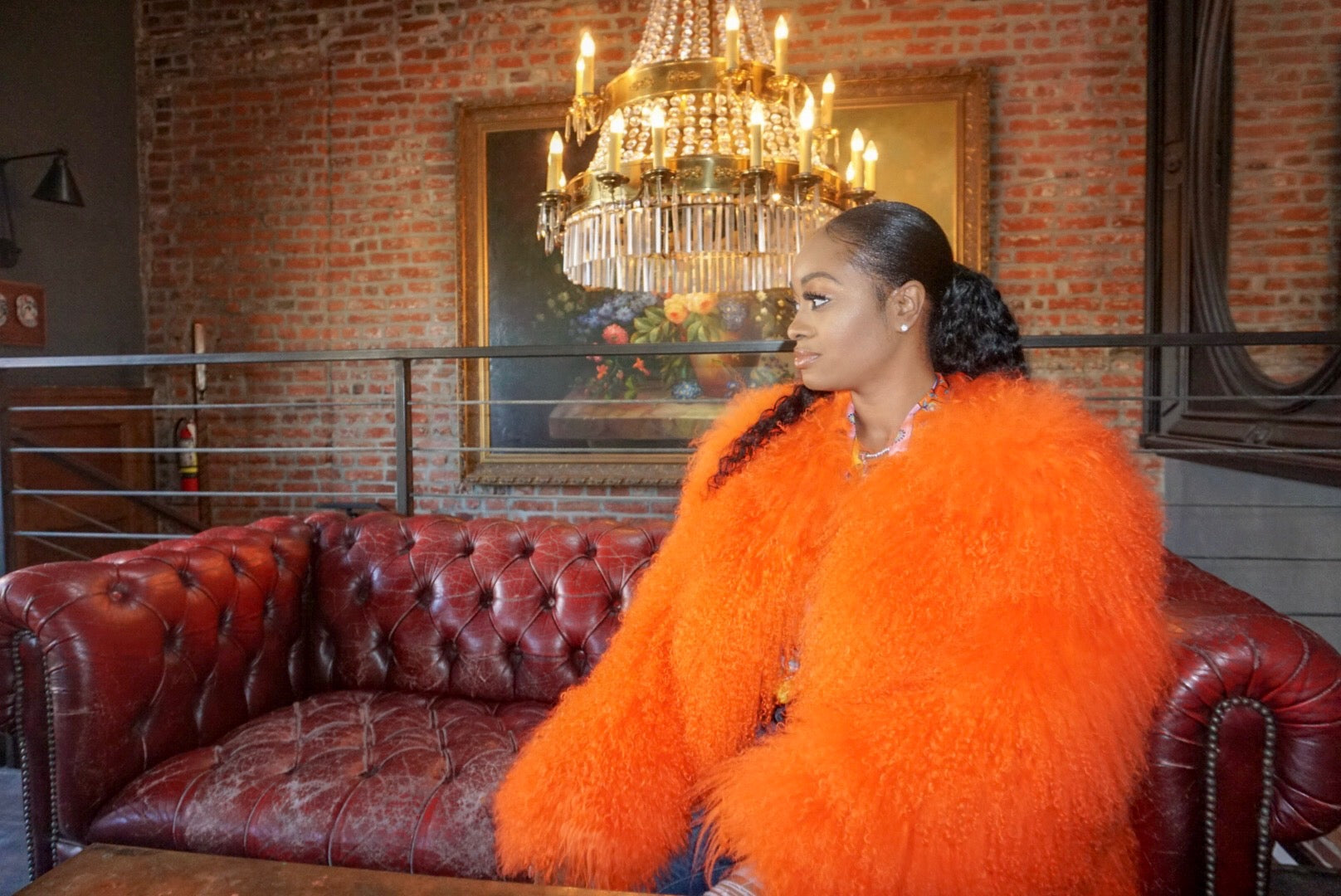 Mongolian fur deals jacket