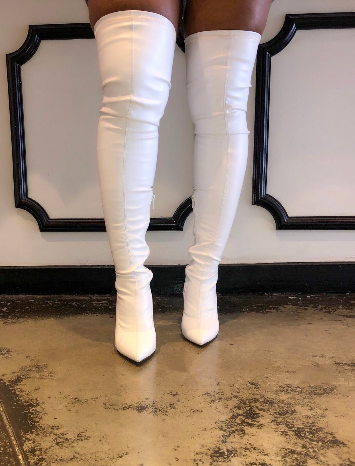 Status Thigh High Boot - Main Image